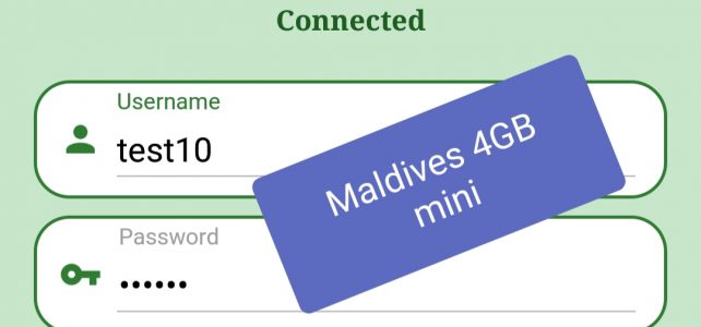Dynamic vpn Now Good working Maldives unlimited internet.